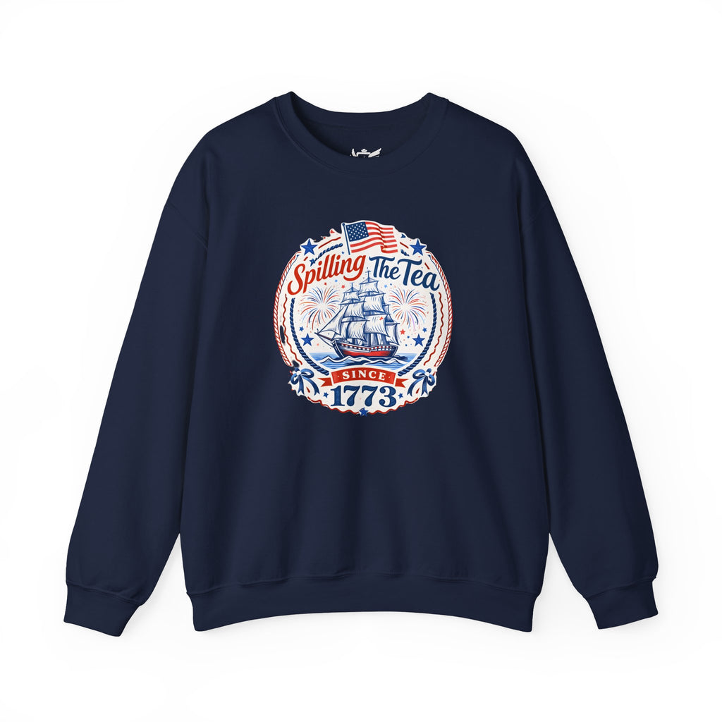 Spilling The Tea Heavy Blend™ Crewneck Sweatshirt
