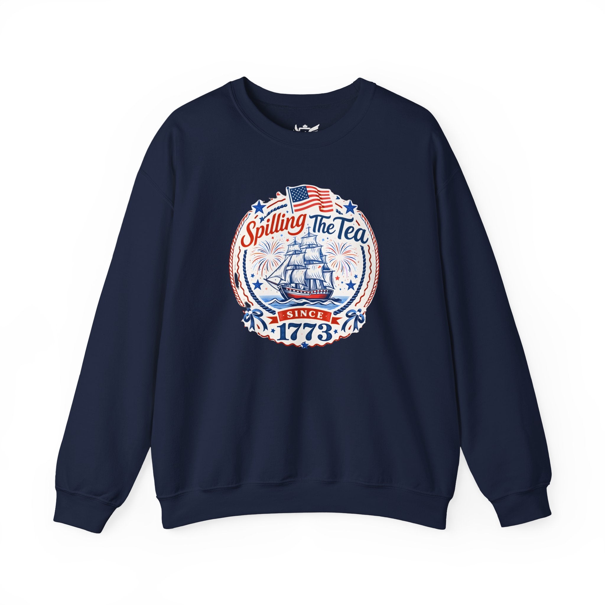 Spilling The Tea Heavy Blend™ Crewneck Sweatshirt