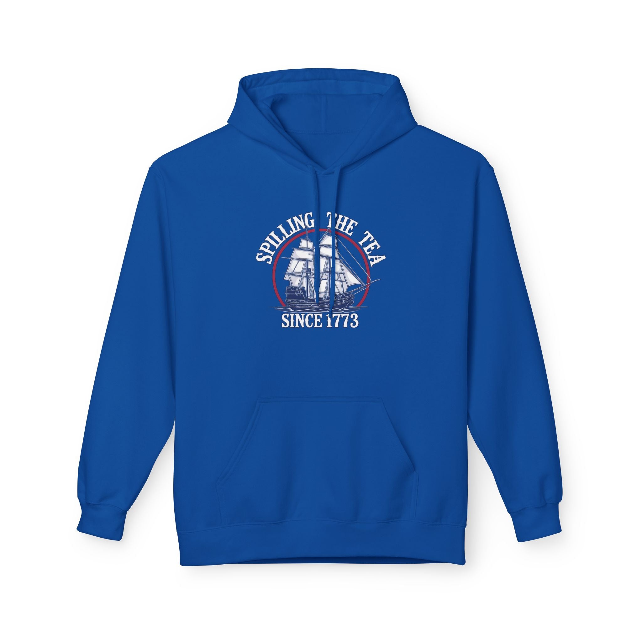 Spilling The Tea Midweight Softstyle Fleece Hoodie