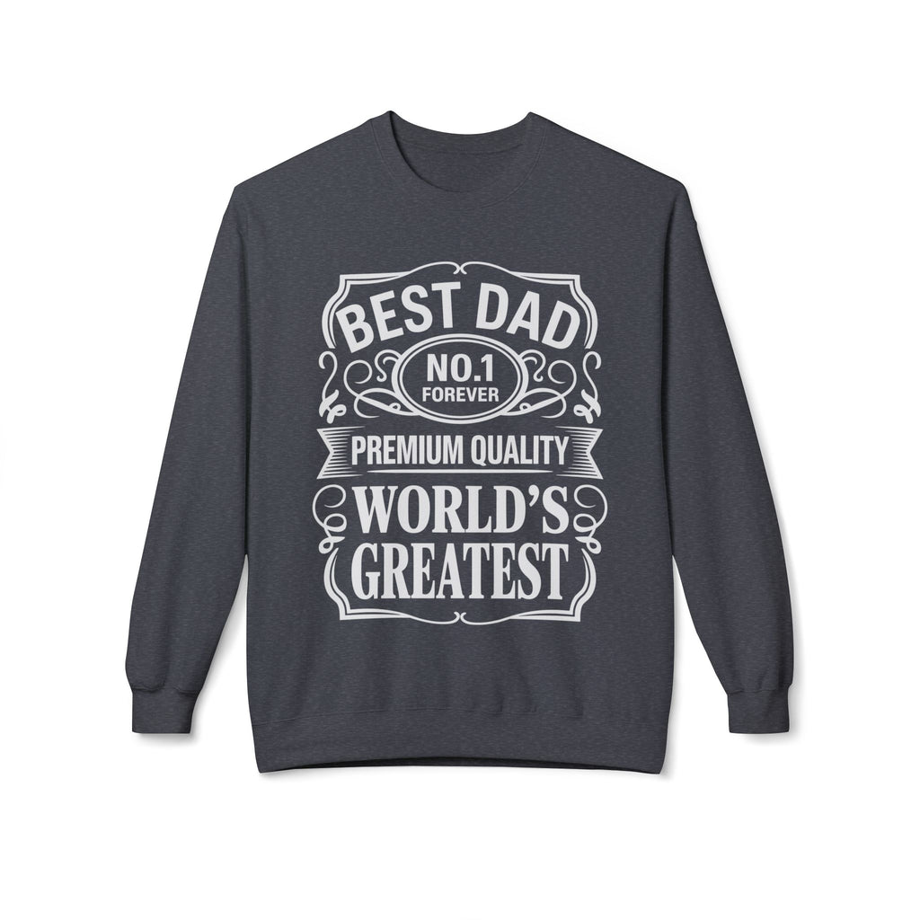 Bourbon Dad Midweight Softstyle Fleece Crewneck Sweatshirt