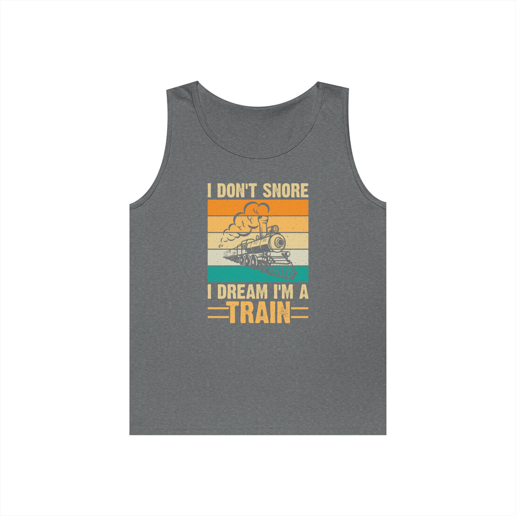 I Don't Snore Heavy Cotton Tank Top