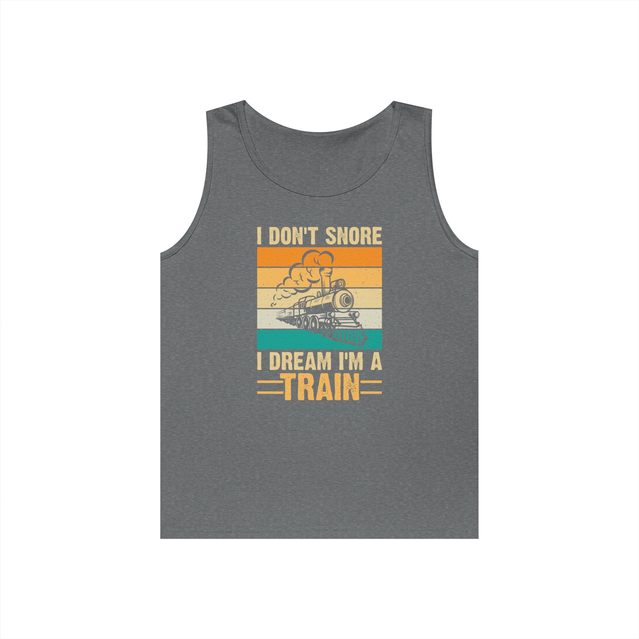 I Don't Snore Heavy Cotton Tank Top