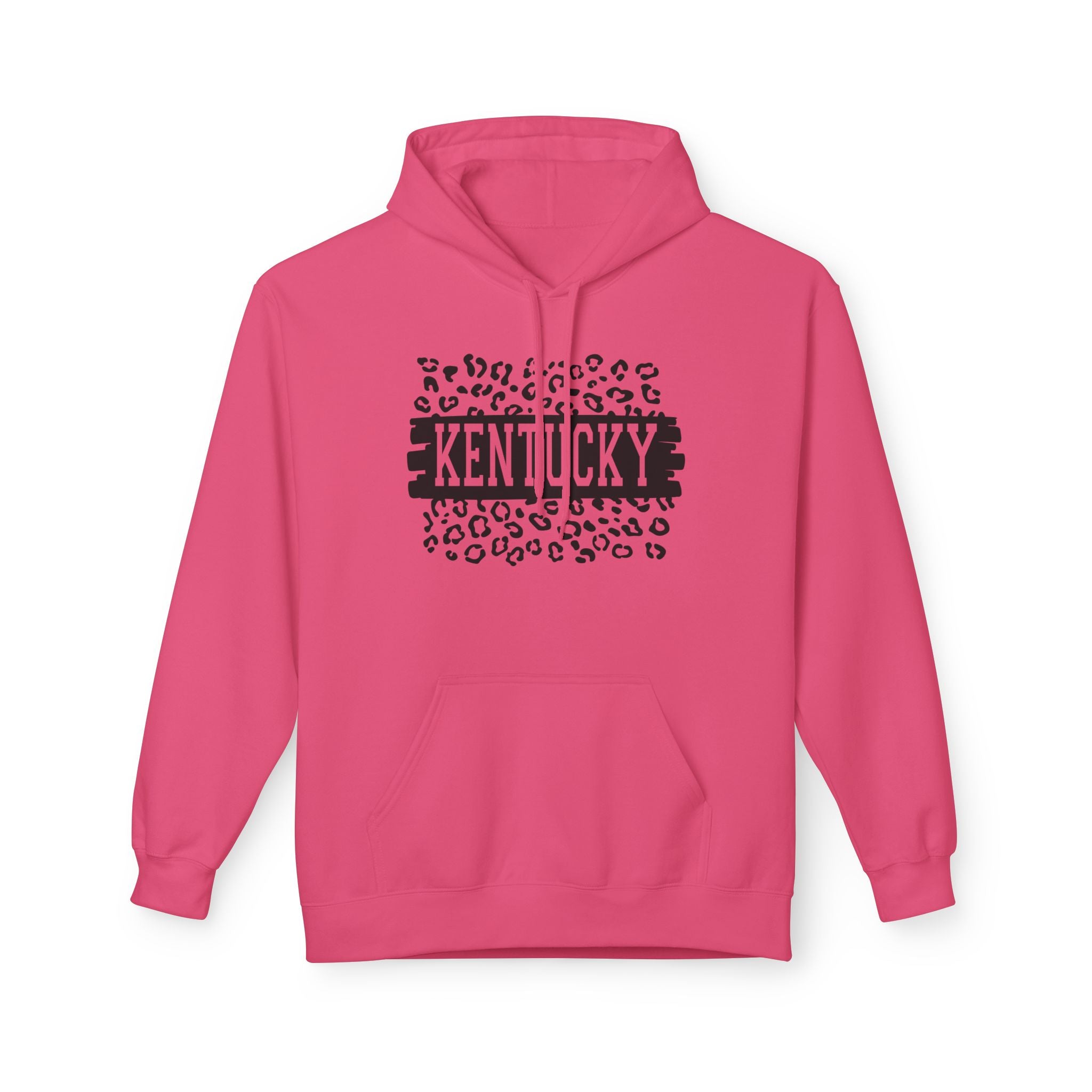 KY Leopard Midweight Softstyle Fleece Hoodie