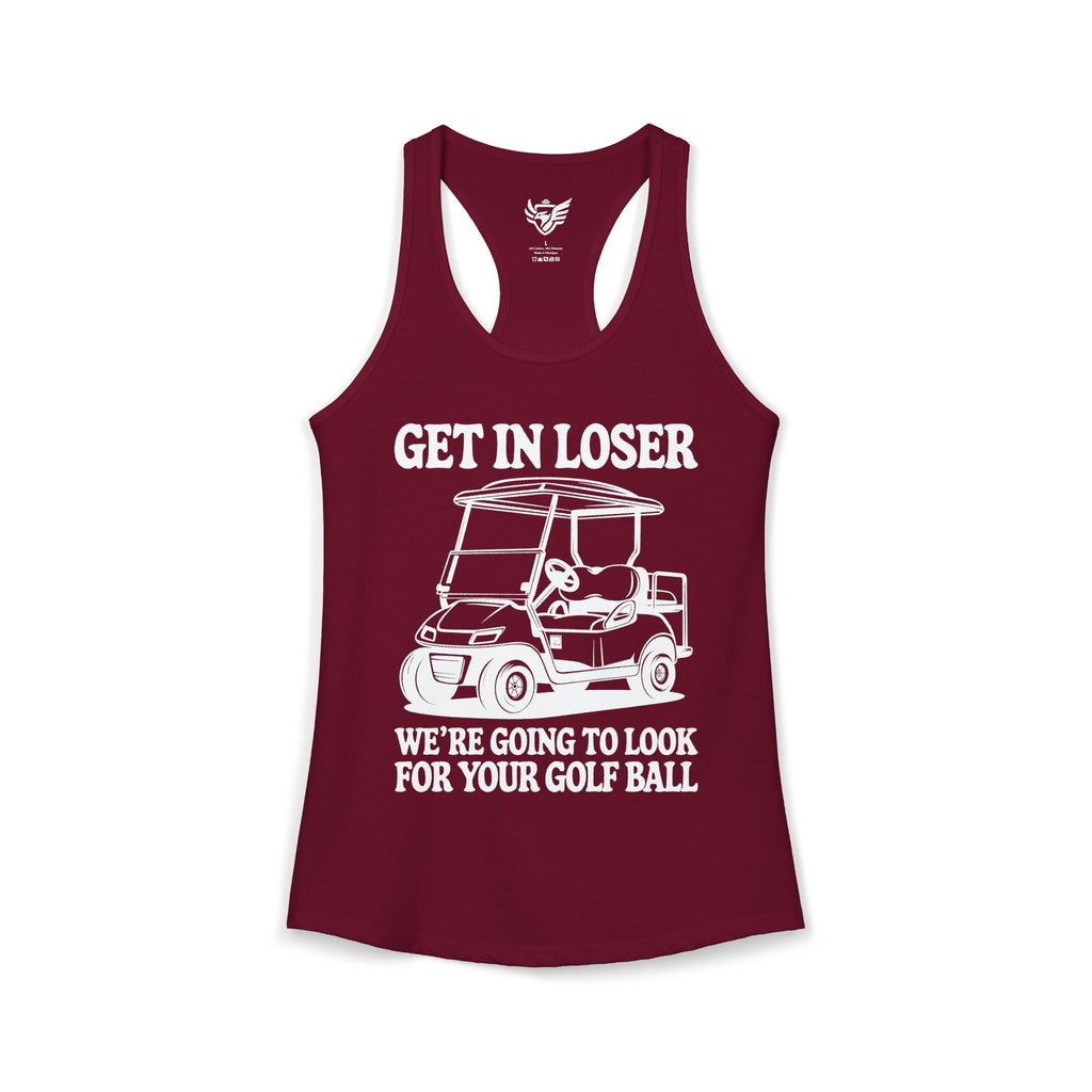 Get In Loser Ideal Racerback Tank