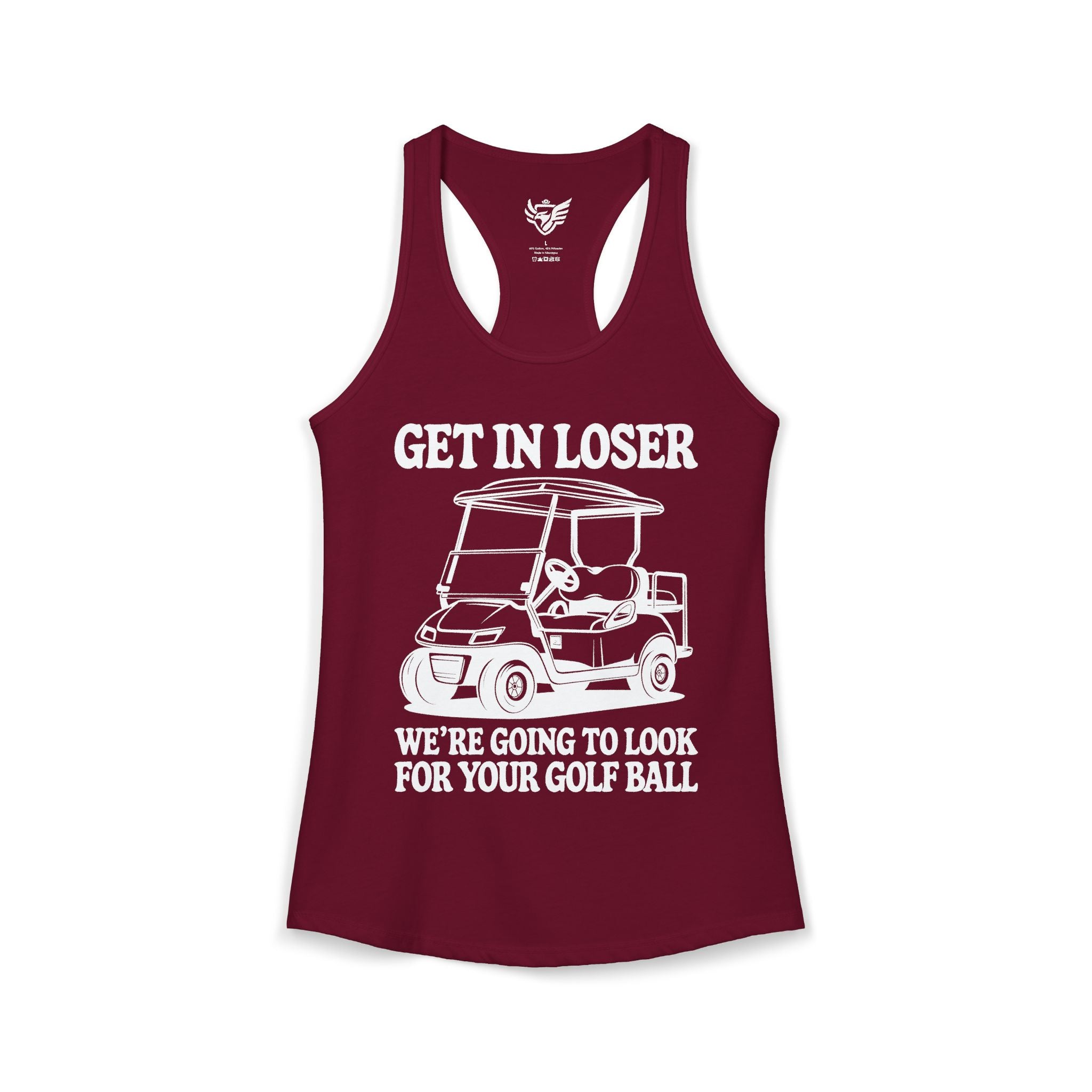 Get In Loser Ideal Racerback Tank