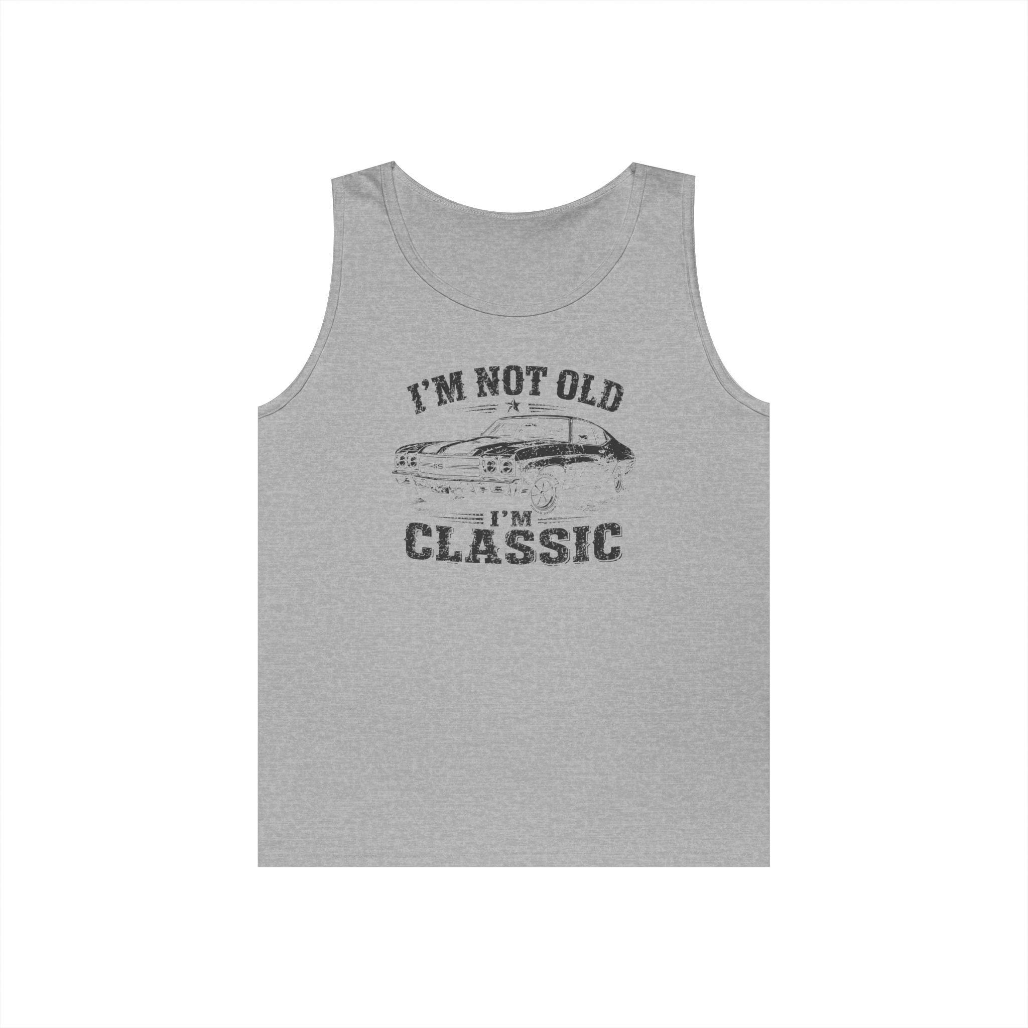 Not Old, Classic Heavy Cotton Tank Top