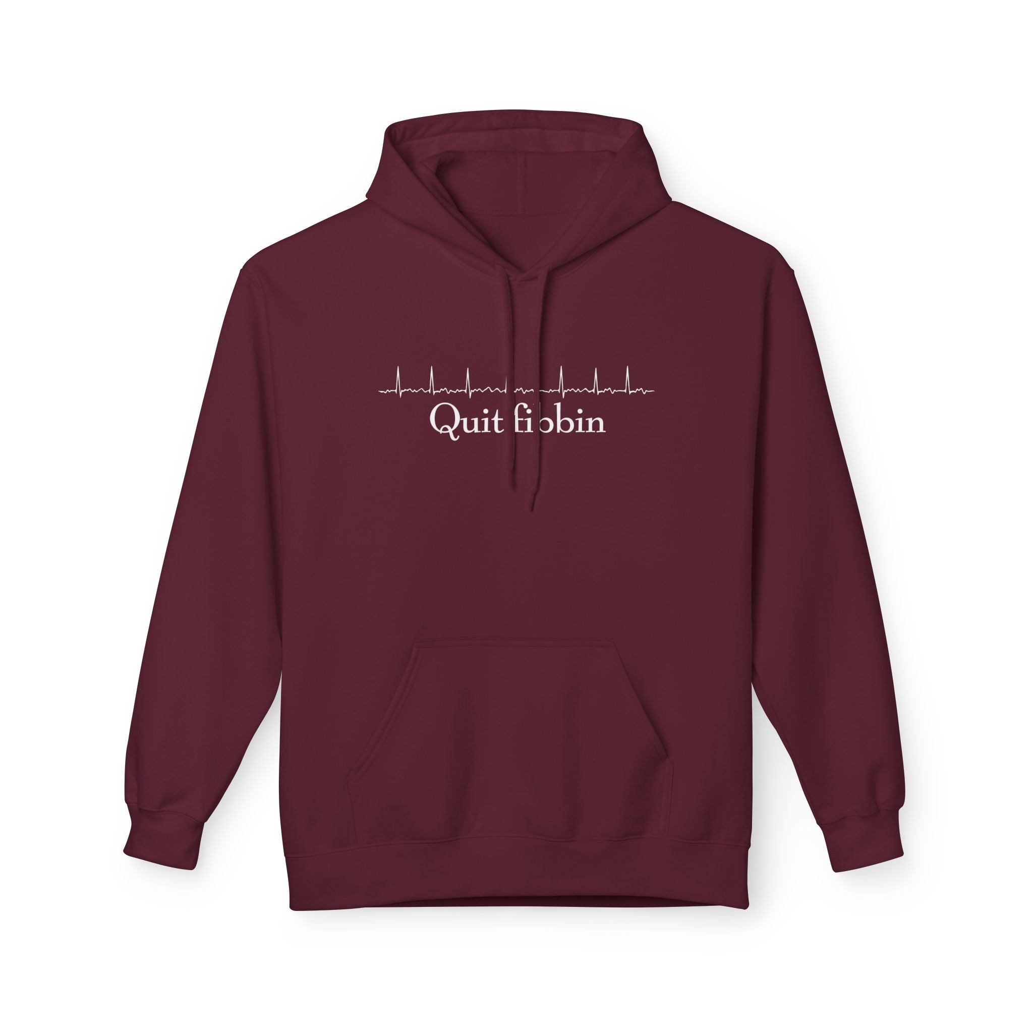 Quit Fibbin' Midweight Softstyle Fleece Hoodie