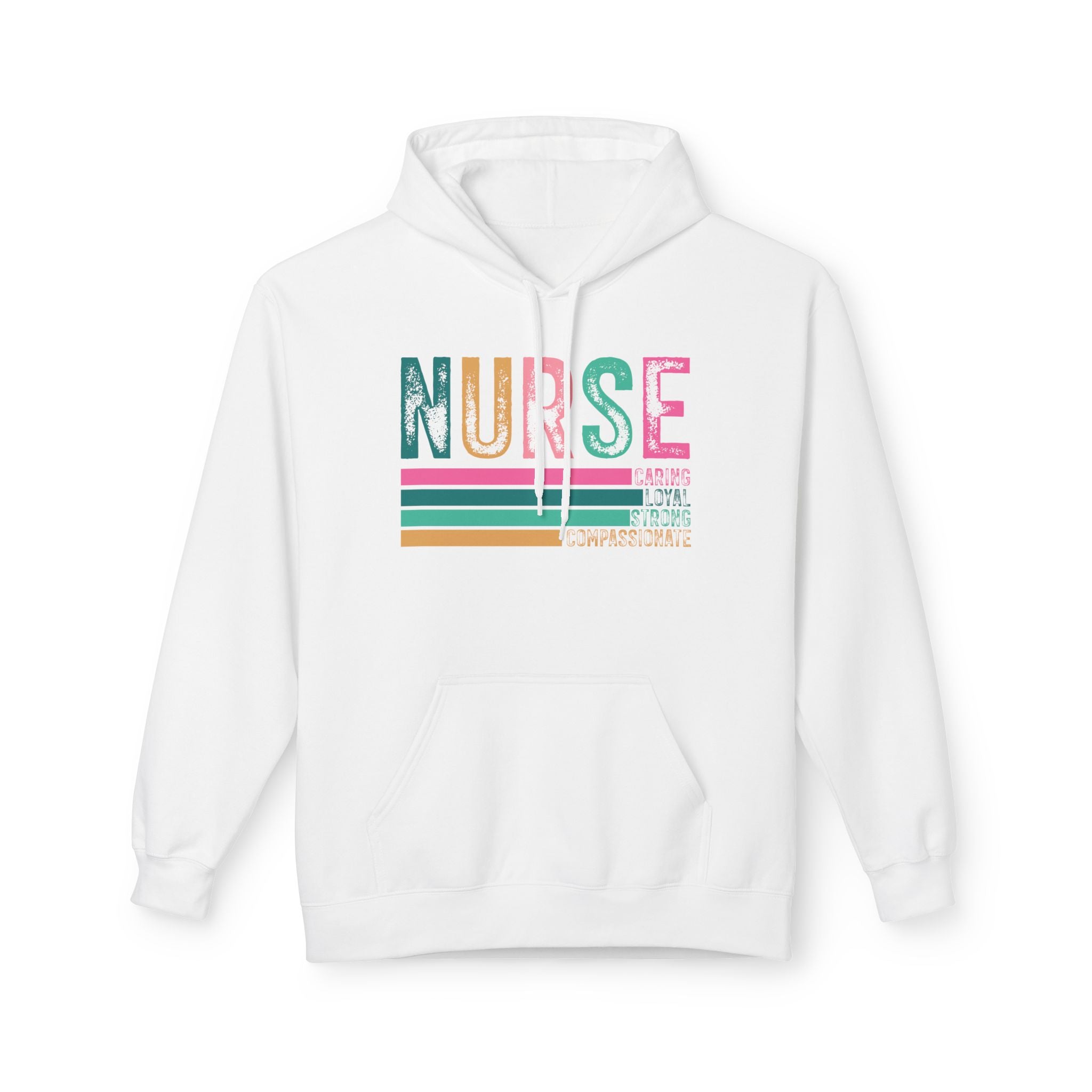 Nurse Midweight Softstyle Fleece Hoodie