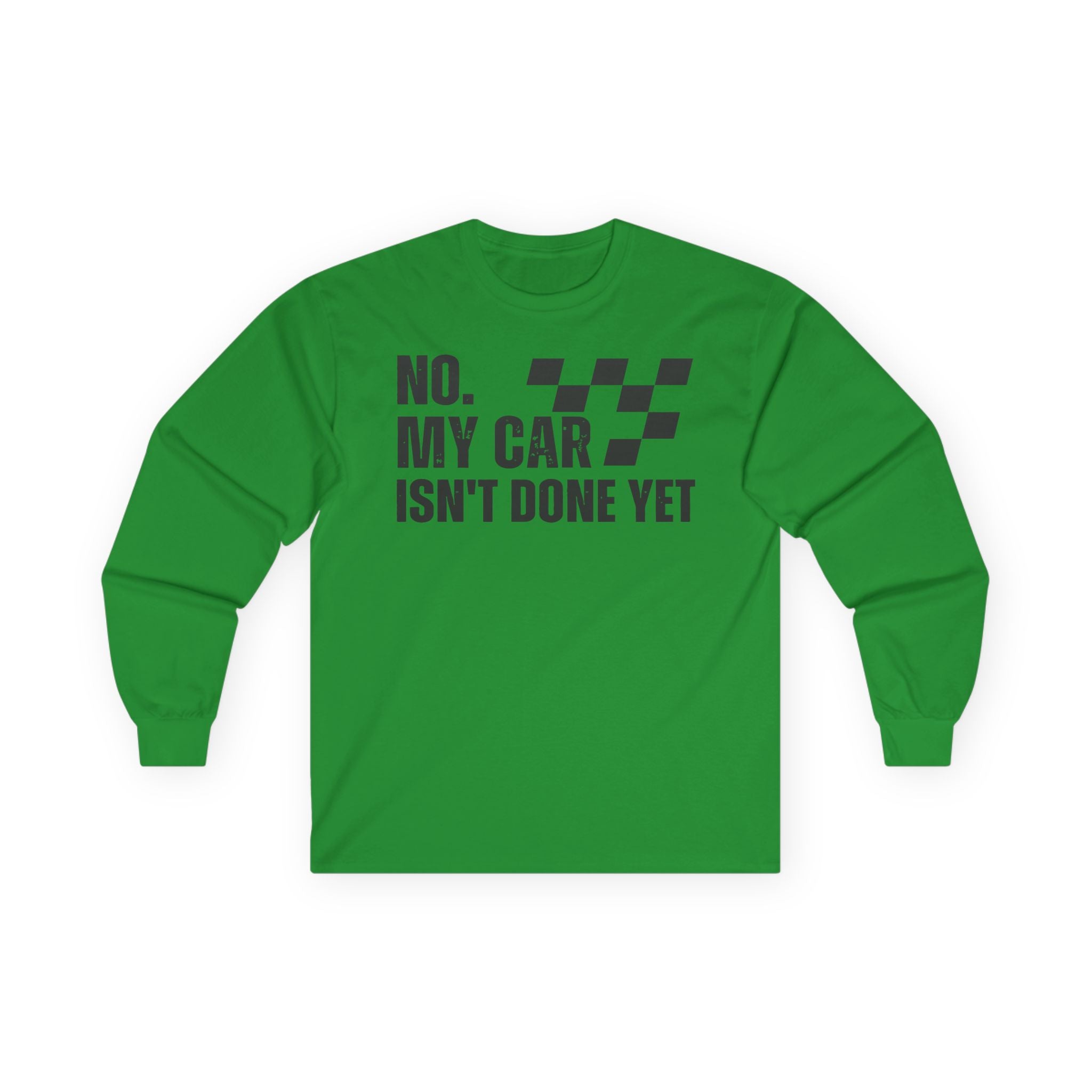 Unfinished Cotton Long Sleeve Tee