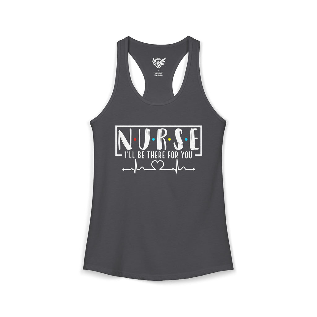 Friend's Theme Nurse Ideal Racerback Tank
