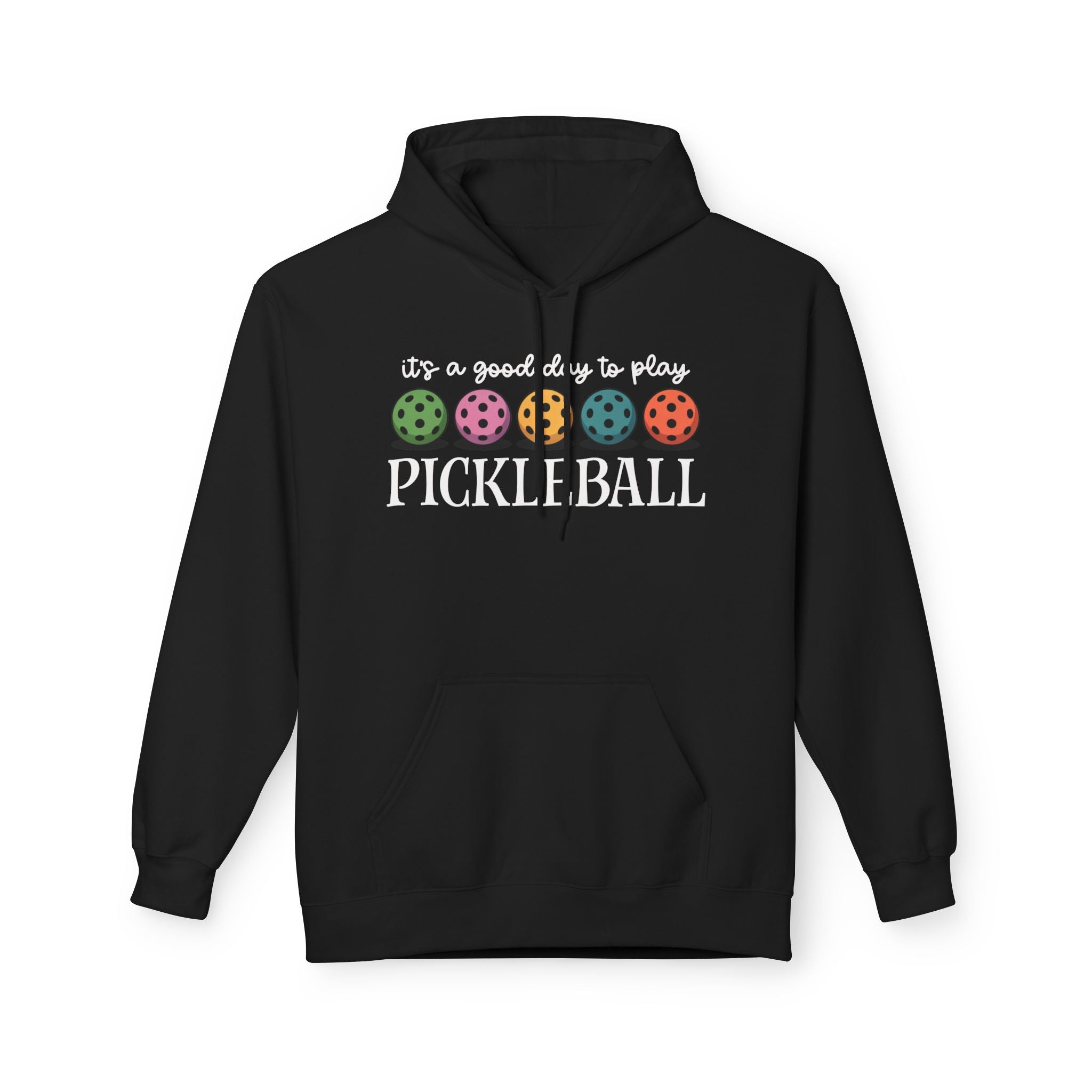 Good Day Pickleball Midweight Softstyle Fleece Hoodie