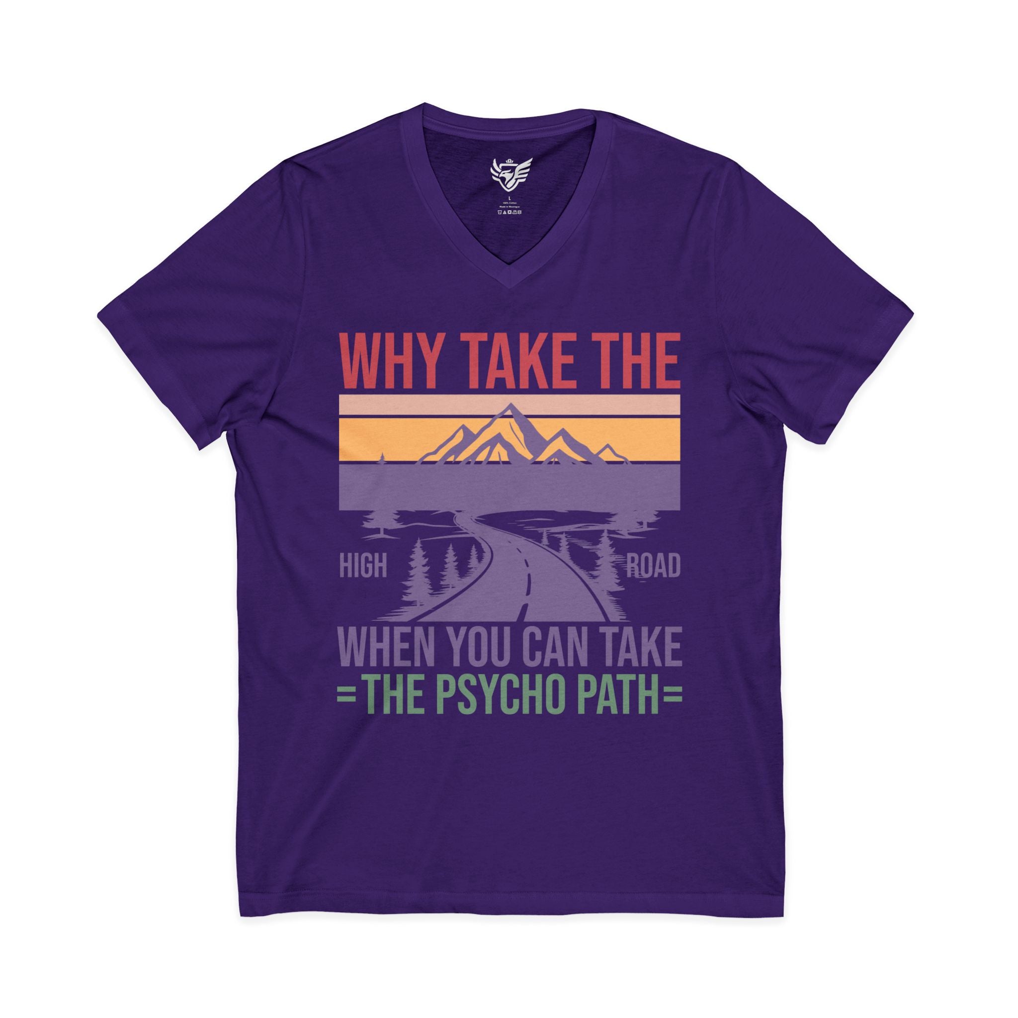 High Road Jersey Short Sleeve V-Neck Tee