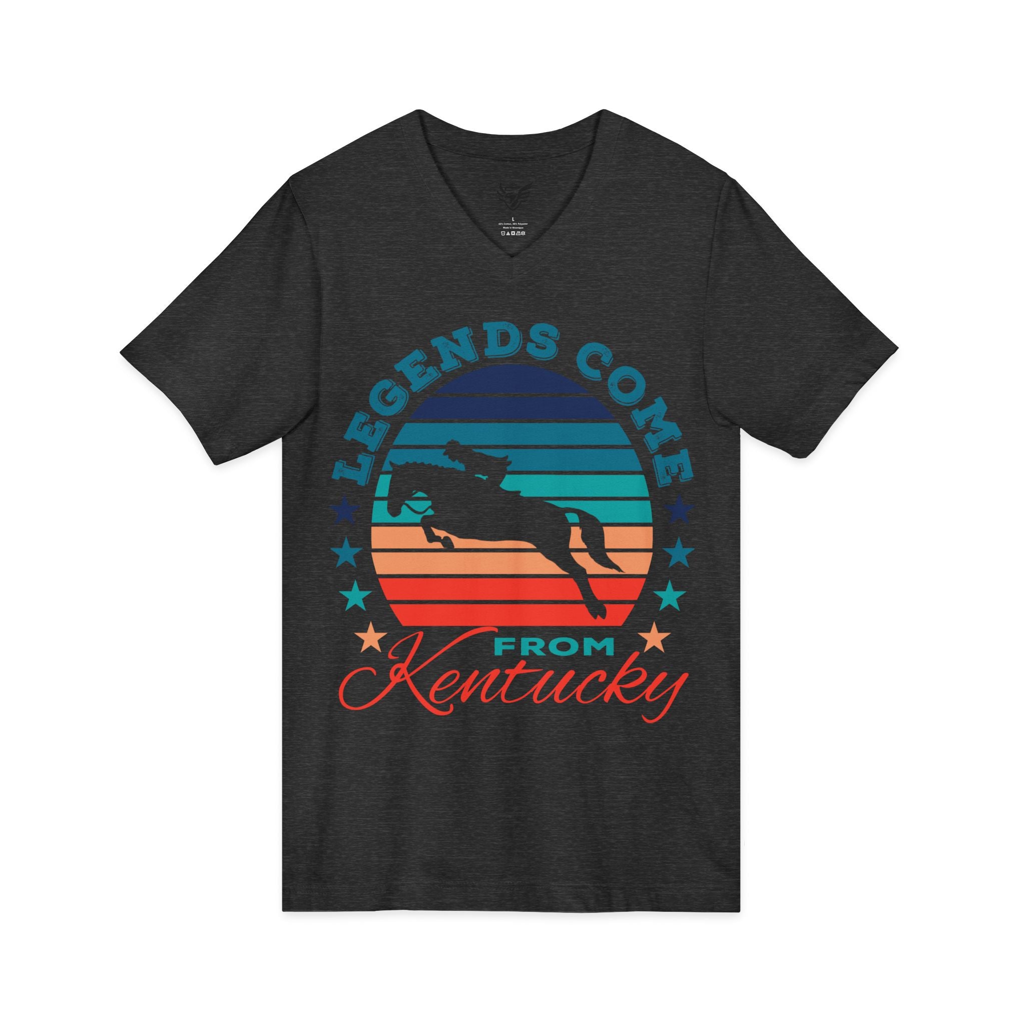 Unisex Legends 4 Star Jersey Short Sleeve V-Neck Tee