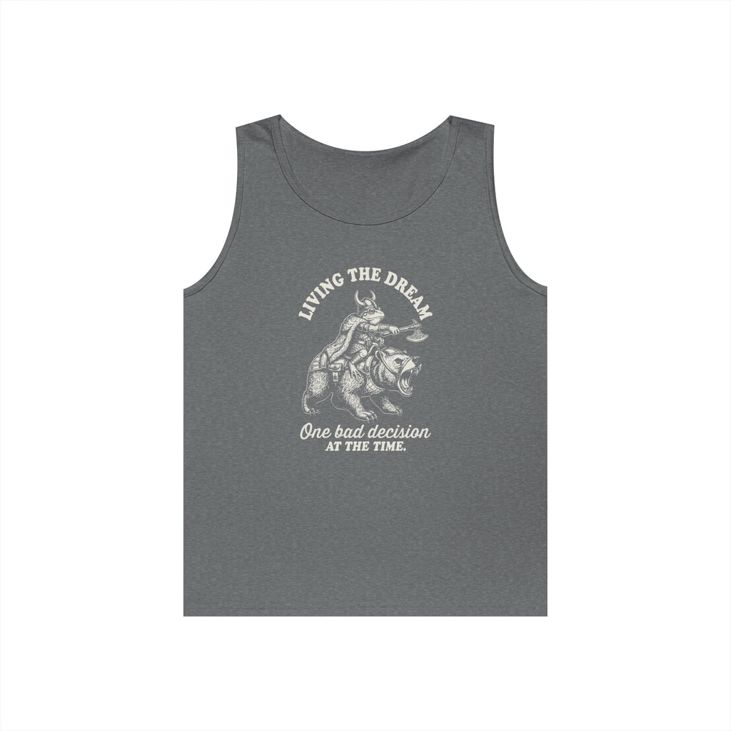 Living The Dream Heavy Cotton Tank Top