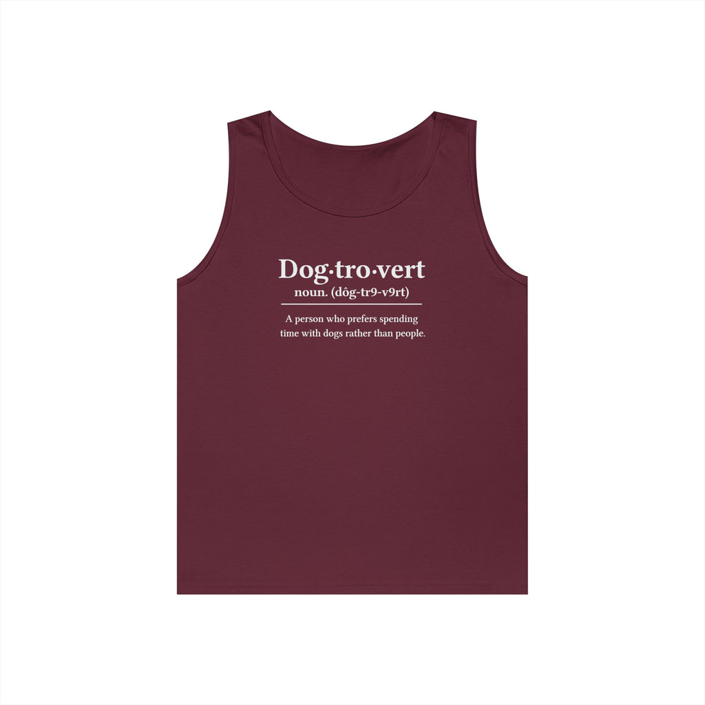 Dog-Tro-Vert Heavy Cotton Tank Top