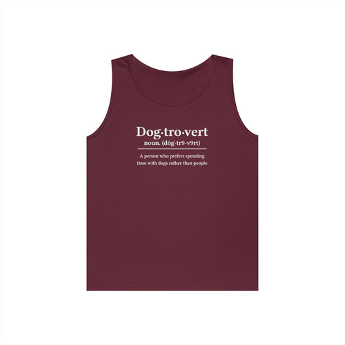 Dog-Tro-Vert Heavy Cotton Tank Top