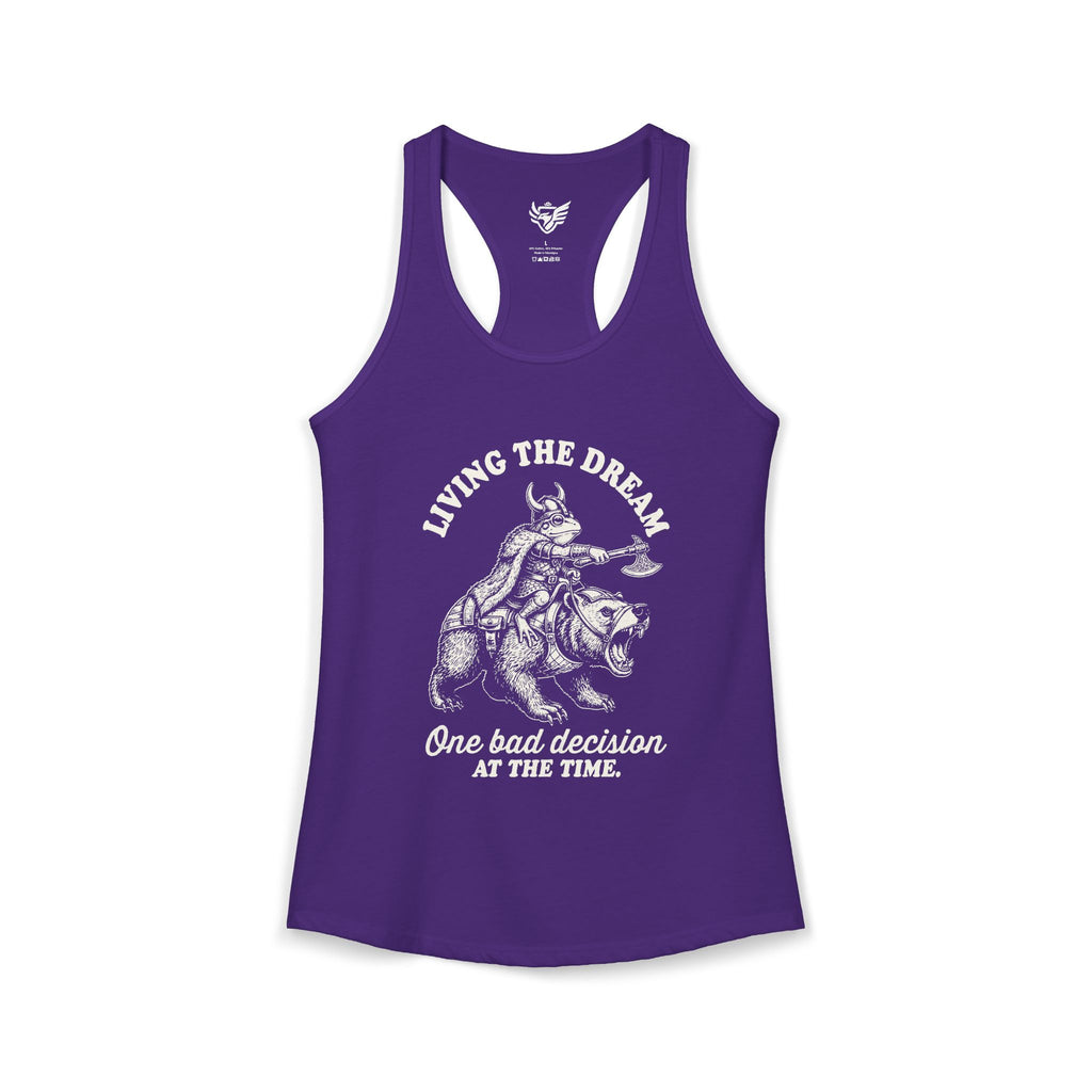 Living The Dream Ideal Racerback Tank