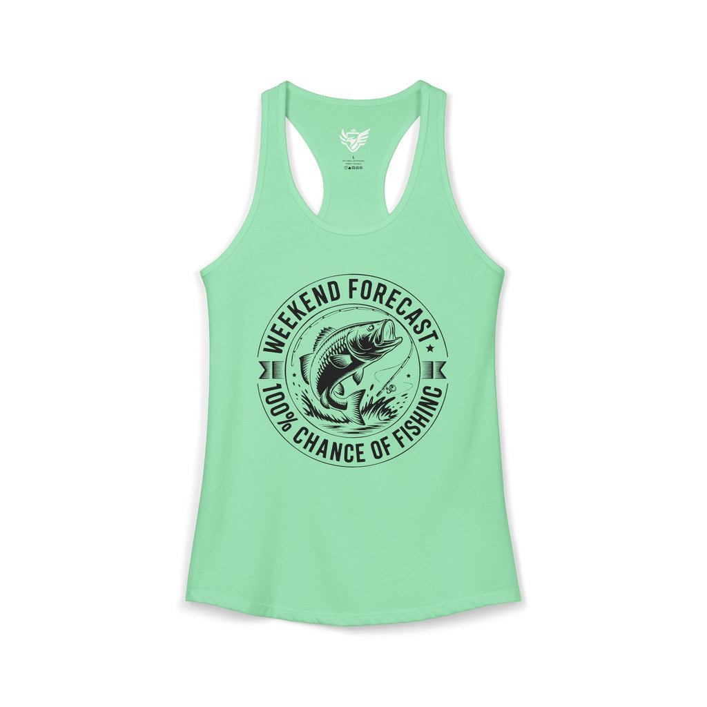 Weekend Forecast Ideal Racerback Tank