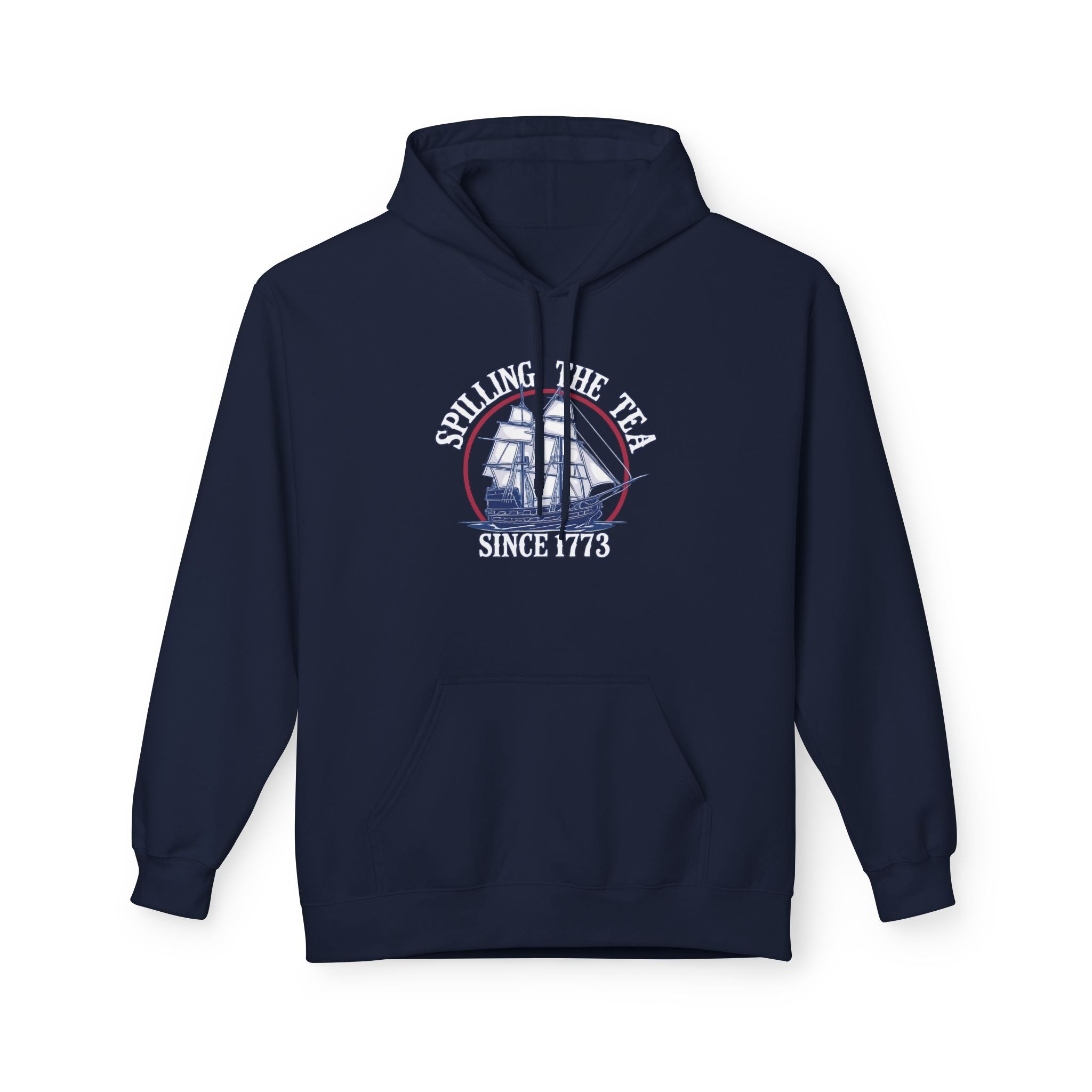 Spilling The Tea Midweight Softstyle Fleece Hoodie