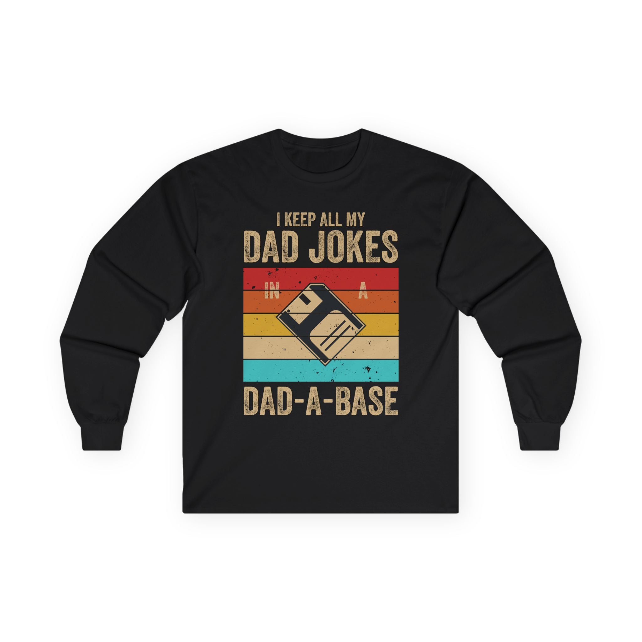 Dad-A-Base Cotton Long Sleeve Tee