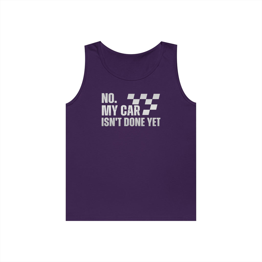 Unfinished Heavy Cotton Tank Top
