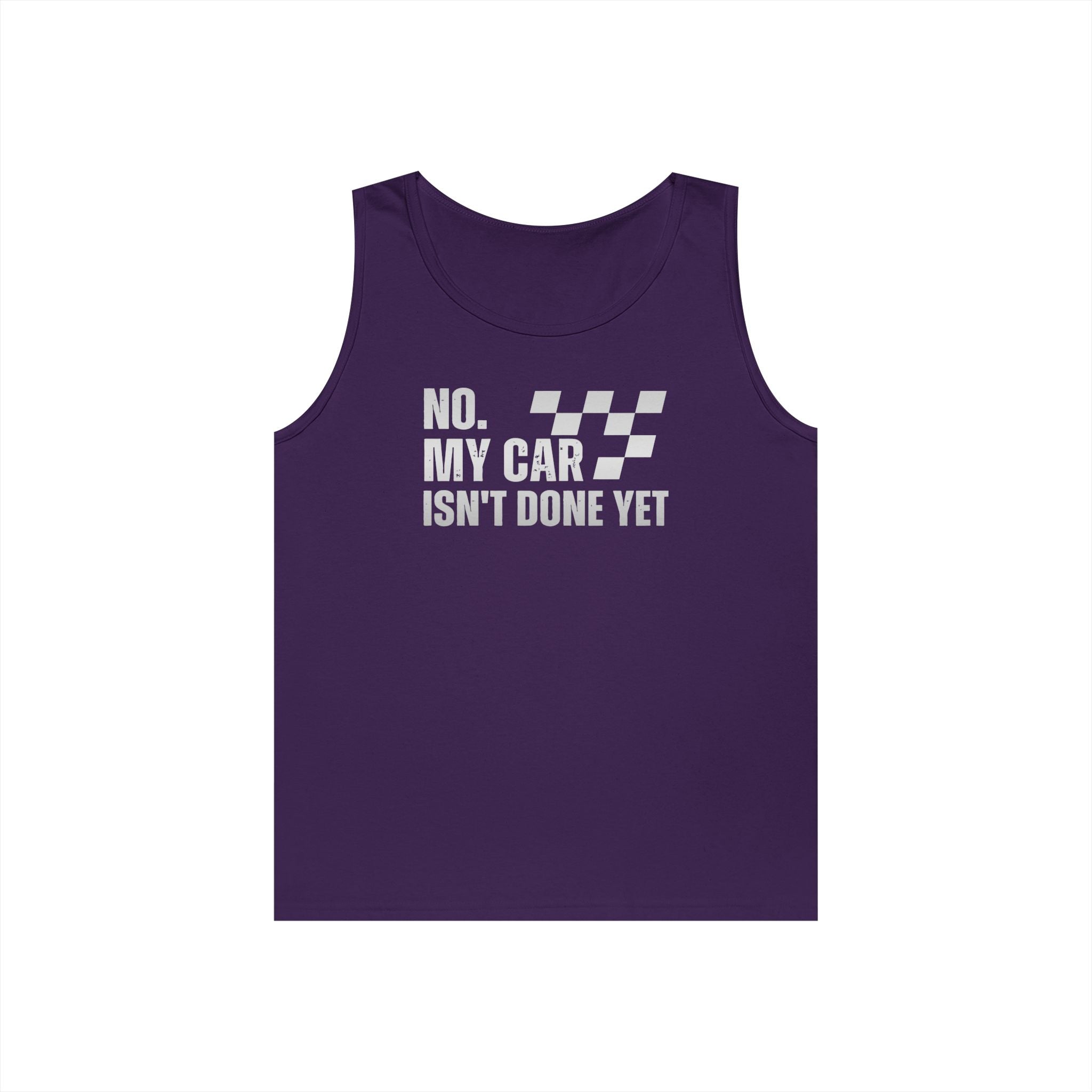 Unfinished Heavy Cotton Tank Top