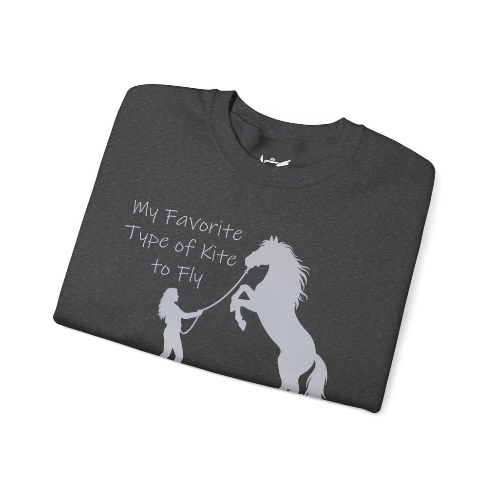 My Favorite Type of Kite Heavy Blend™ Crewneck Sweatshirt