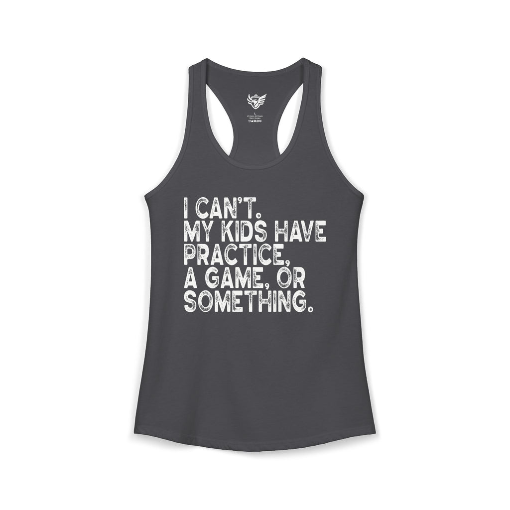 Busy Parents Ideal Racerback Tank