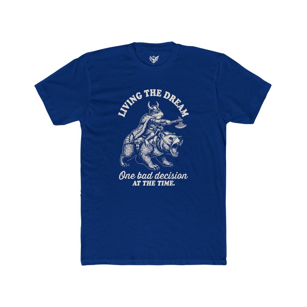 Living The Dream Cotton Crew Tee