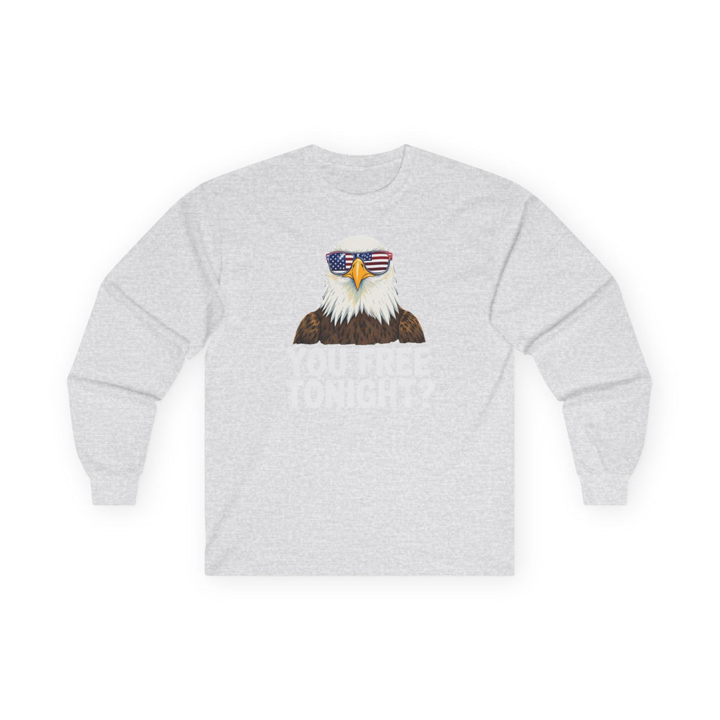 You Free Tonight? Cotton Long Sleeve Tee