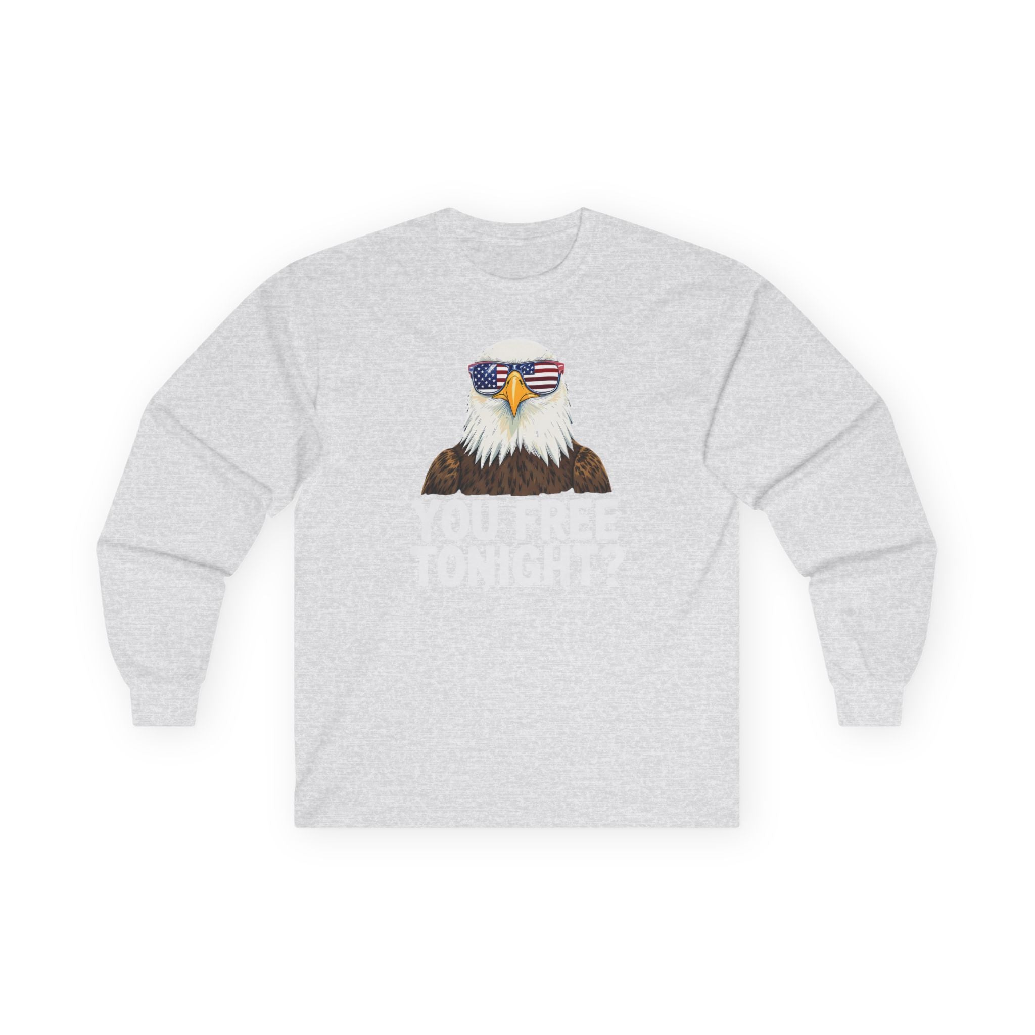 You Free Tonight? Cotton Long Sleeve Tee