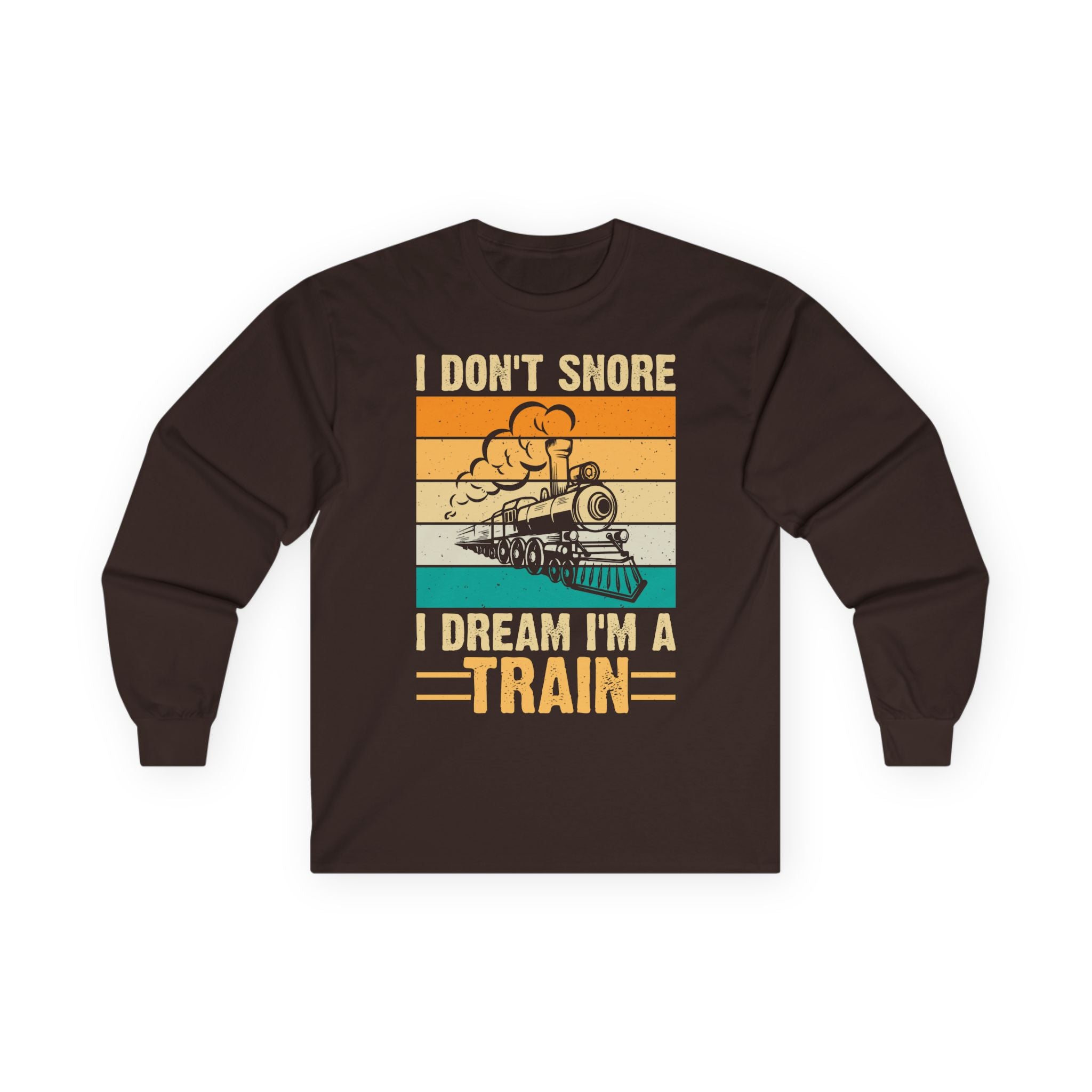 I Don't Snore Cotton Long Sleeve Tee