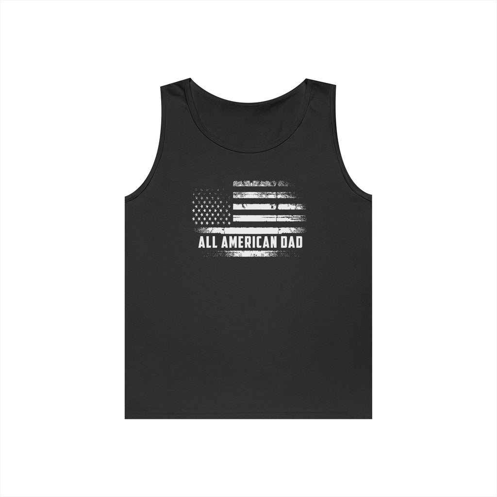 All American Dad Heavy Cotton Tank Top