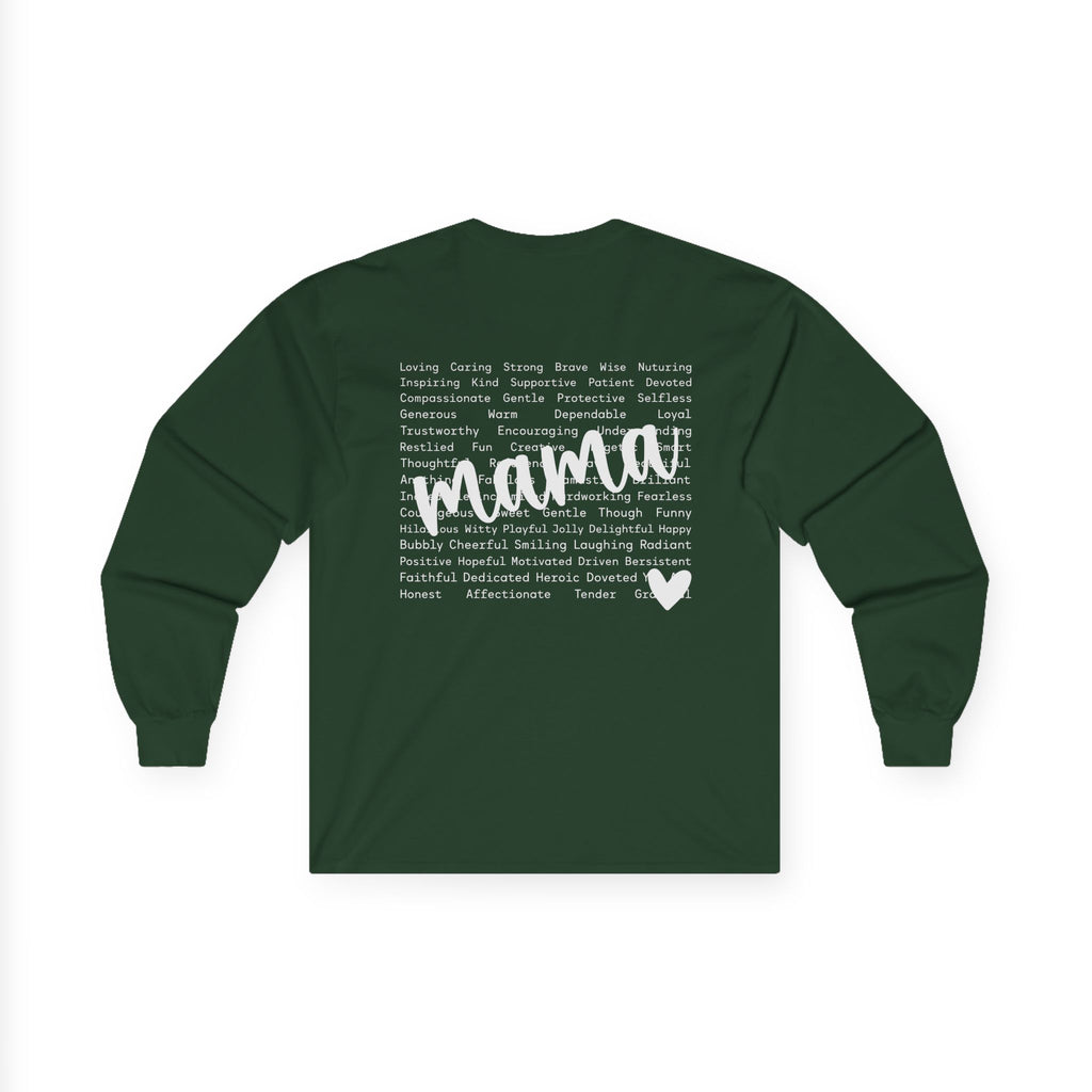 Mama Cotton Long Sleeve Tee