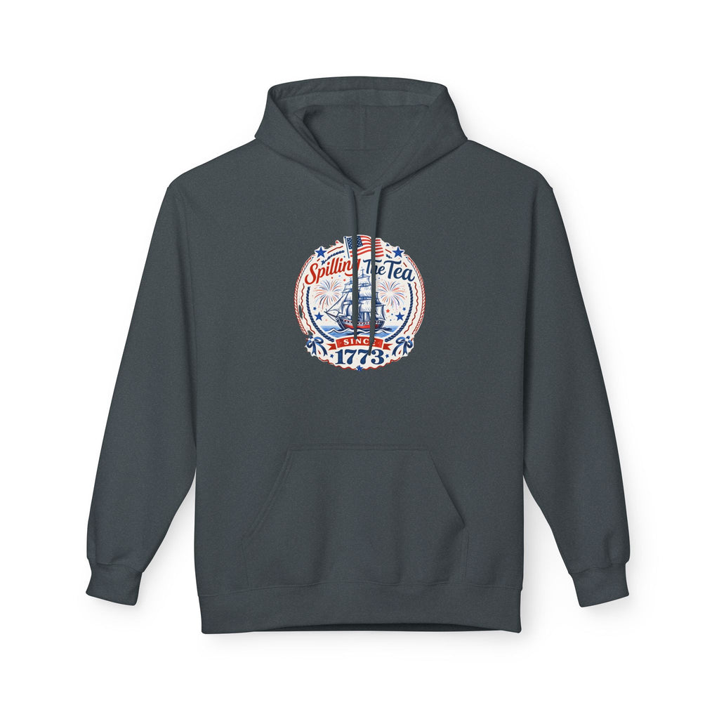 Spilling The Tea Midweight Softstyle Fleece Hoodie