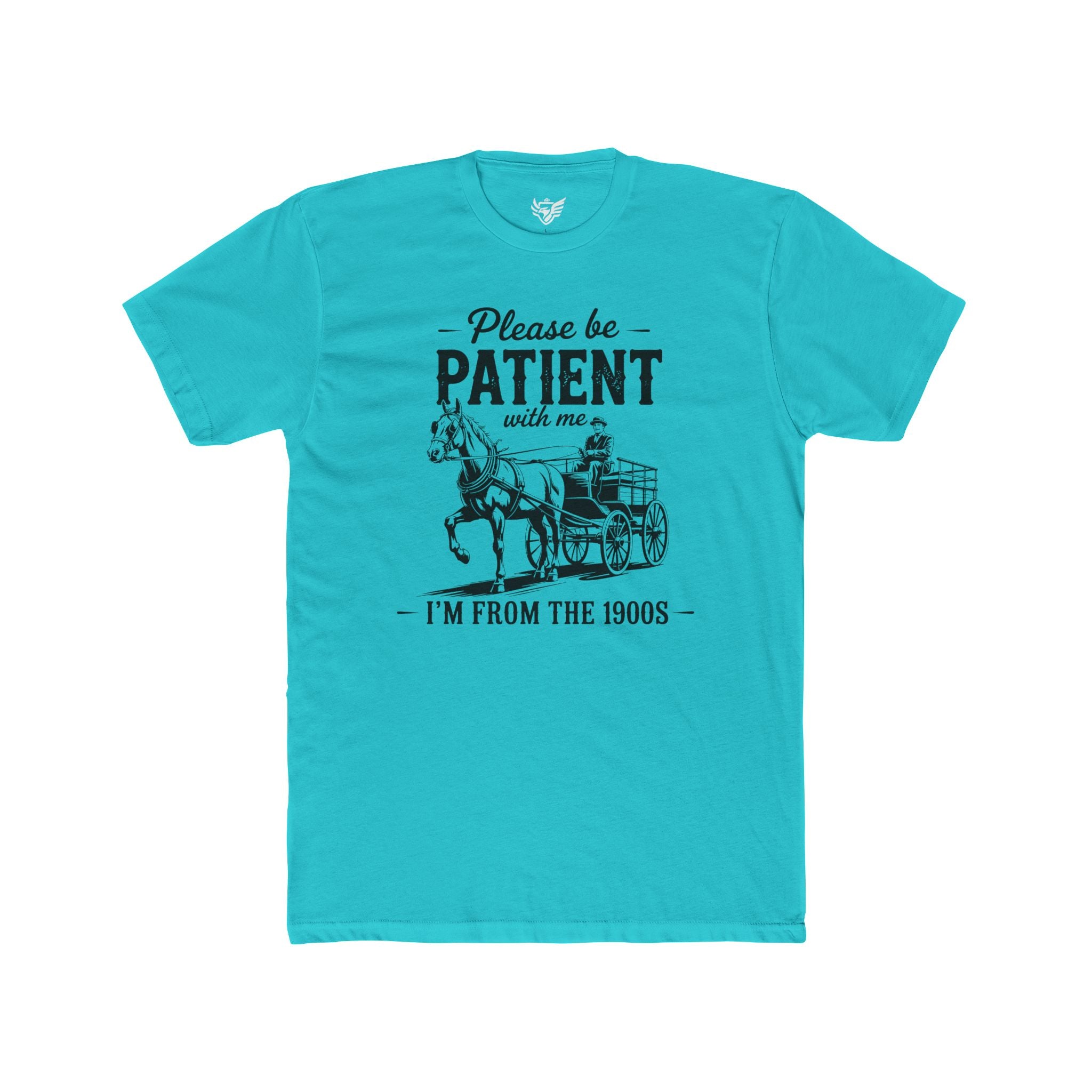 Please Be Patient With Me I'm From the 1900s Cotton Crew Tee