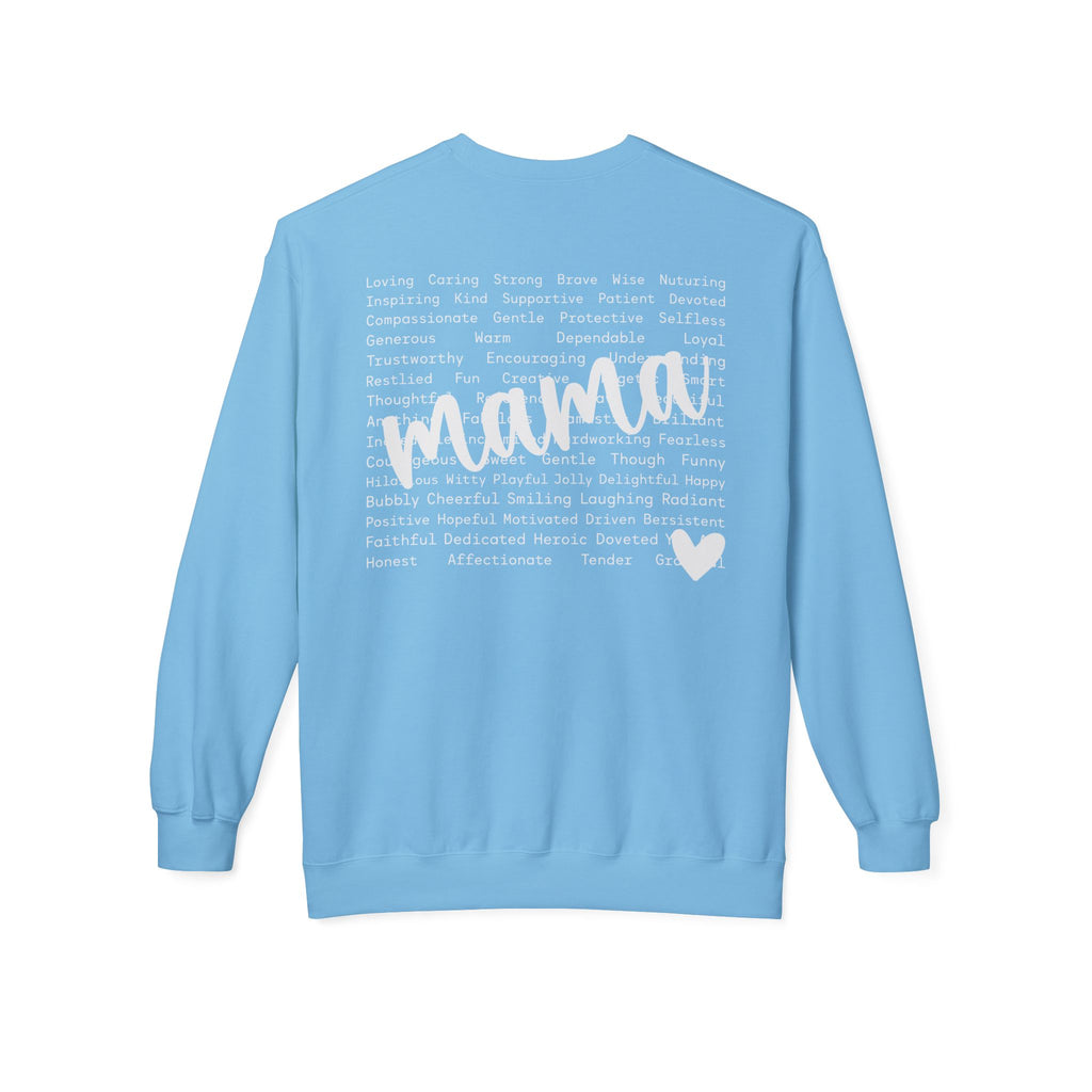 Mama Midweight Softstyle Fleece Crewneck Sweatshirt