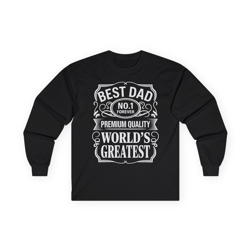 Bourbon Dad Cotton Long Sleeve Tee