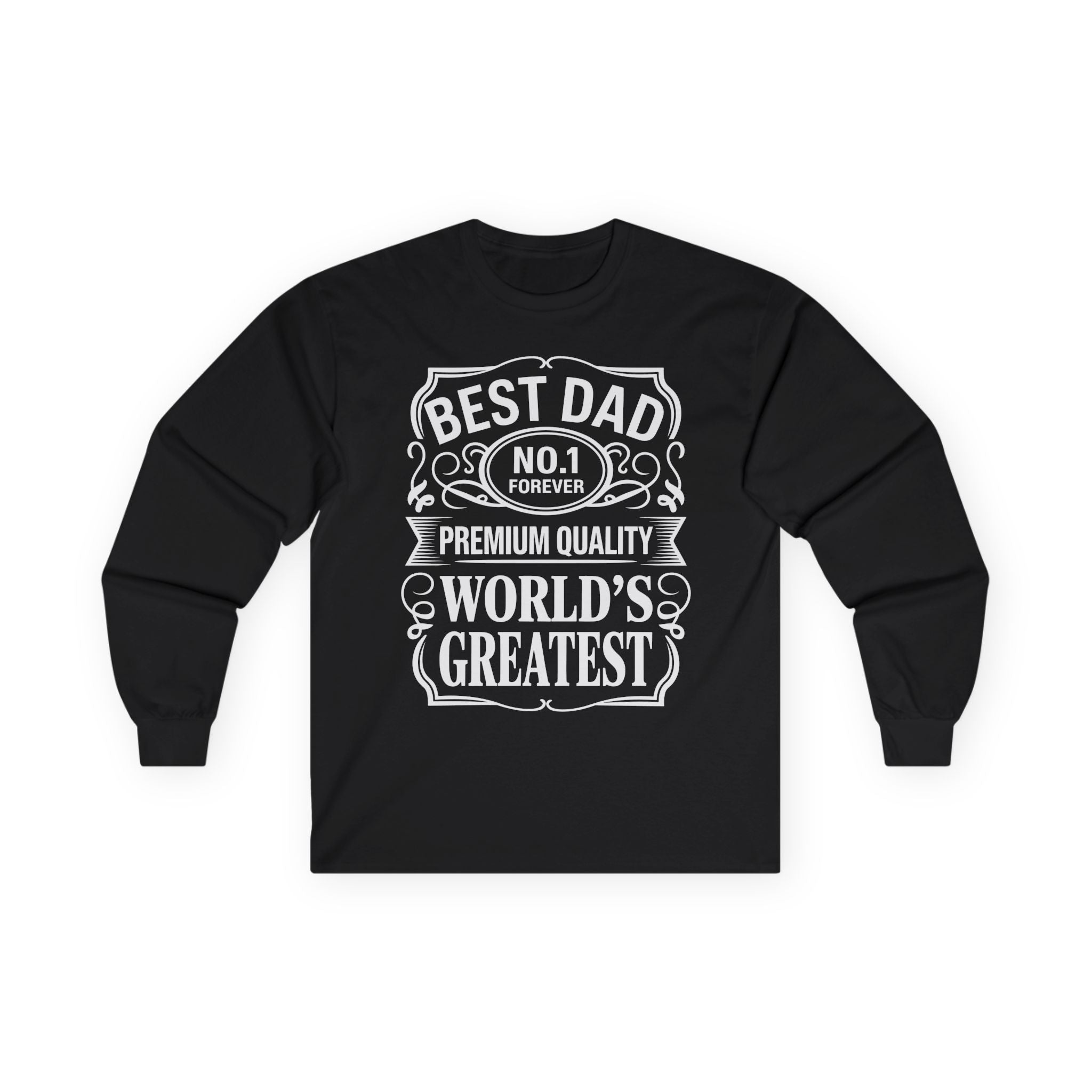 Bourbon Dad Cotton Long Sleeve Tee