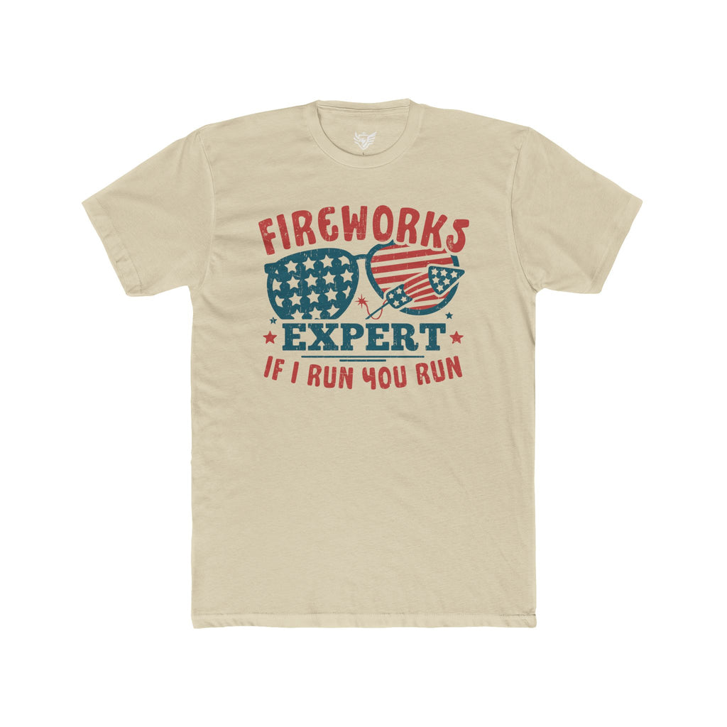 Fireworks Expert Cotton Crew Tee