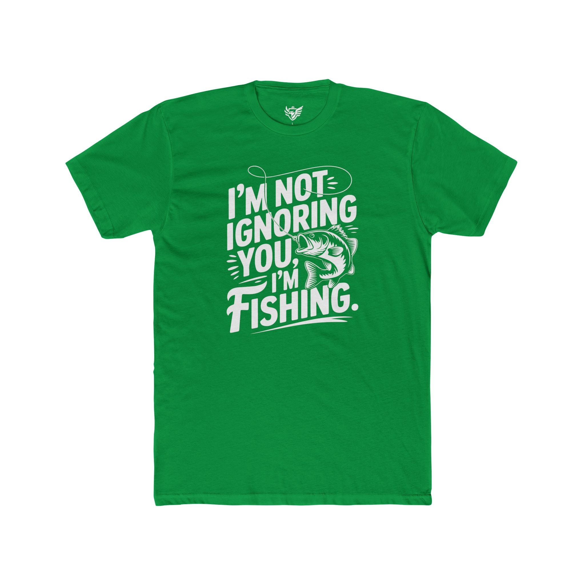 I'm Not Ignoring You Cotton Crew Tee