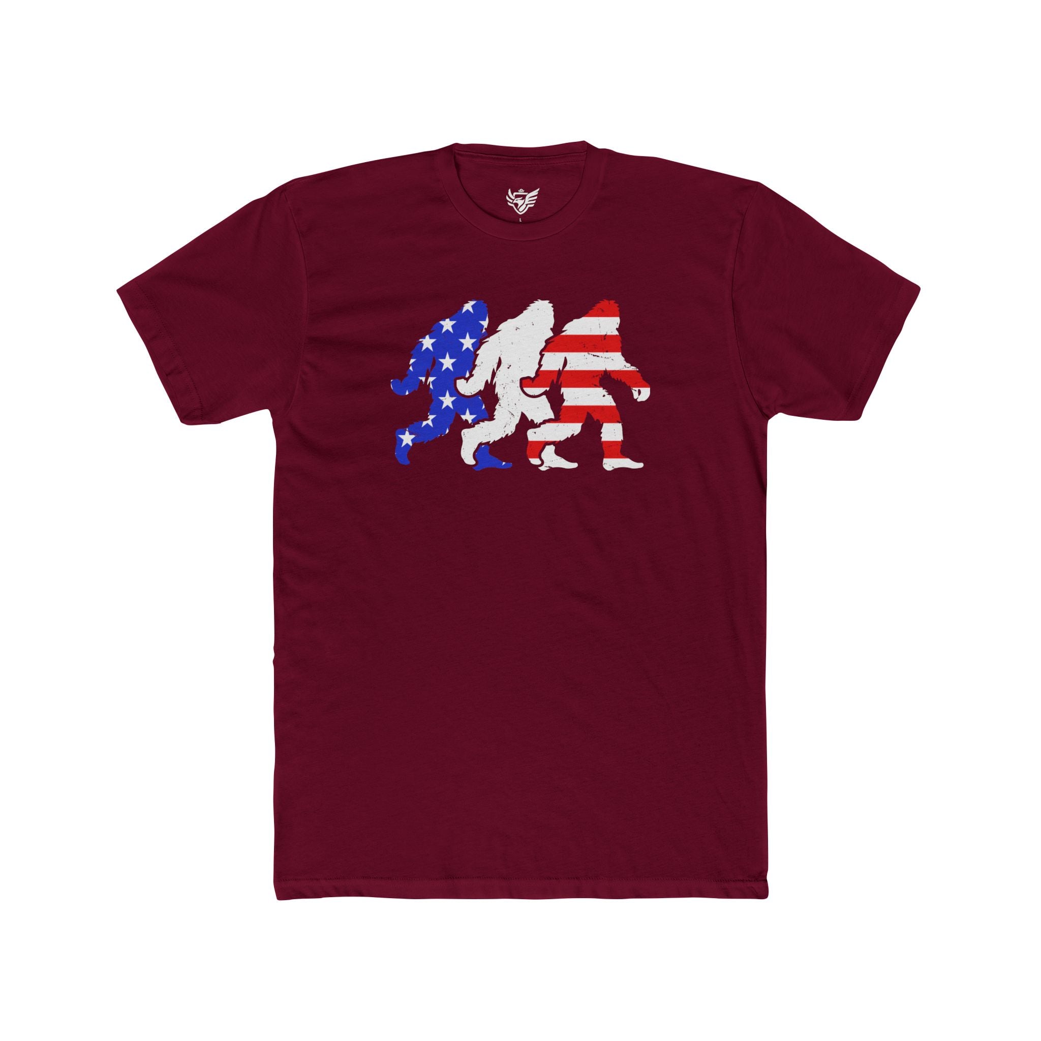 Big Foot USA Cotton Crew Tee