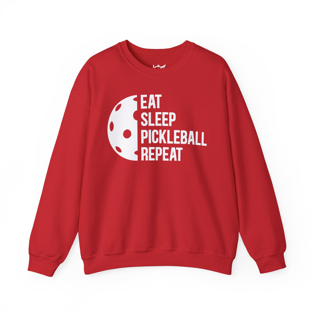 Eat Sleep Pickleball Repeat Heavy Blend™ Crewneck Sweatshirt