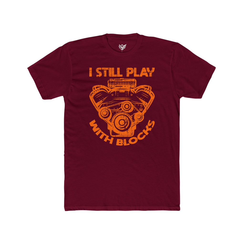 Engine Block Cotton Crew Tee