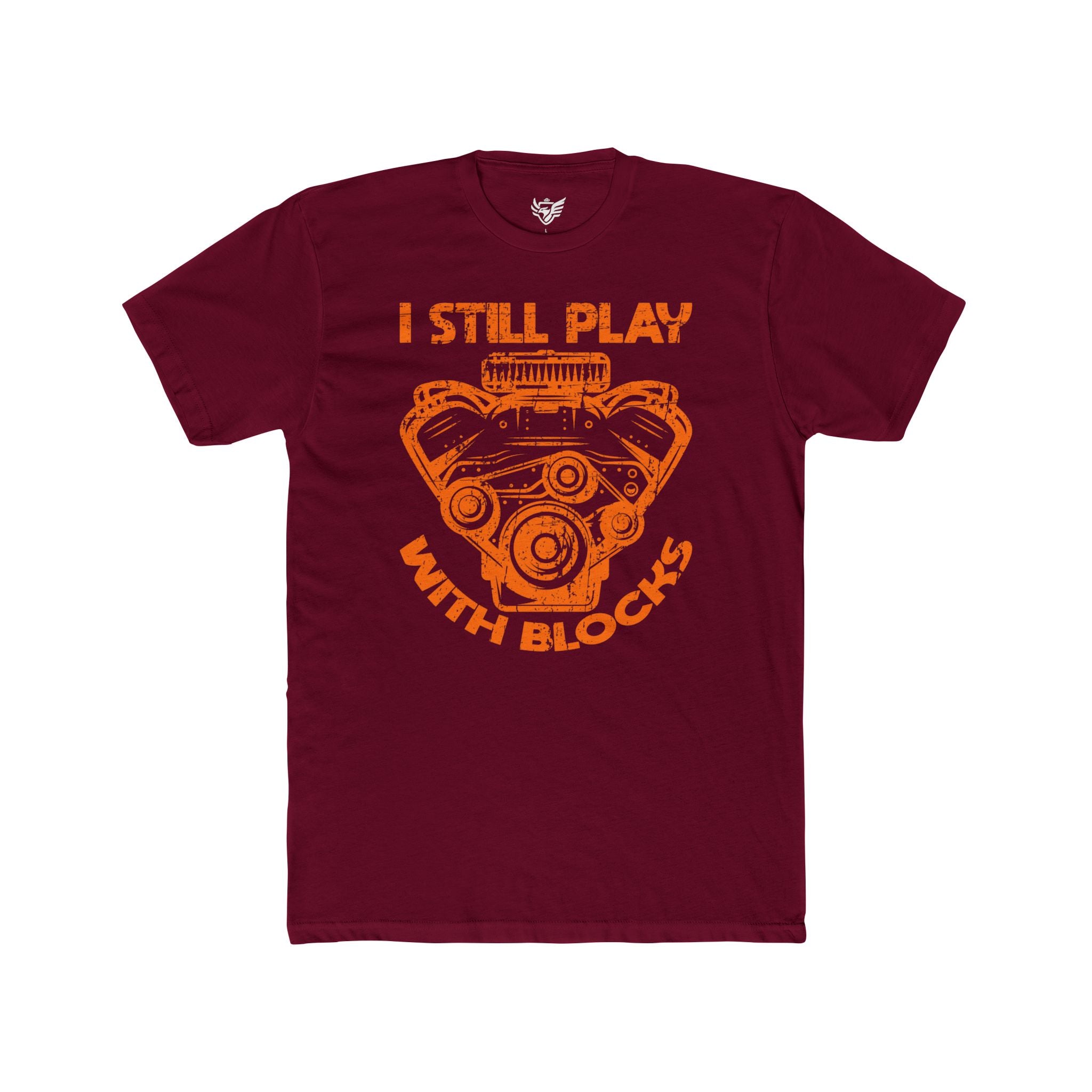 Engine Block Cotton Crew Tee