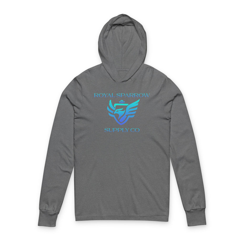 Royal Sparrow Hooded Long Sleeve Tee