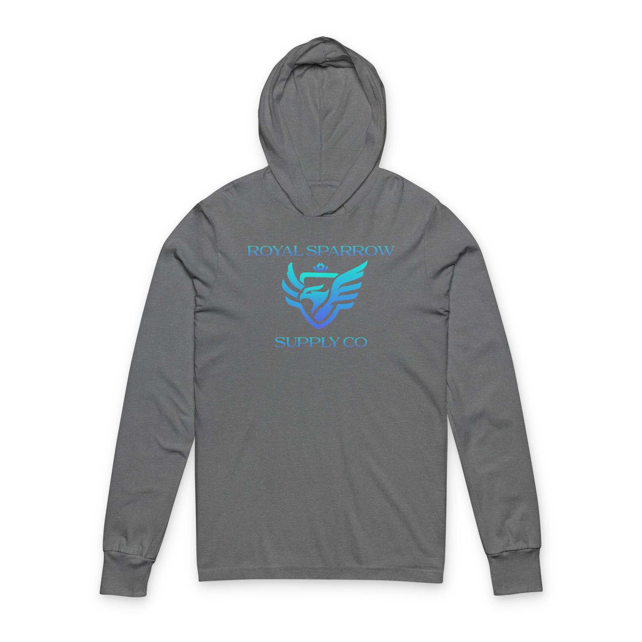 Royal Sparrow Hooded Long Sleeve Tee