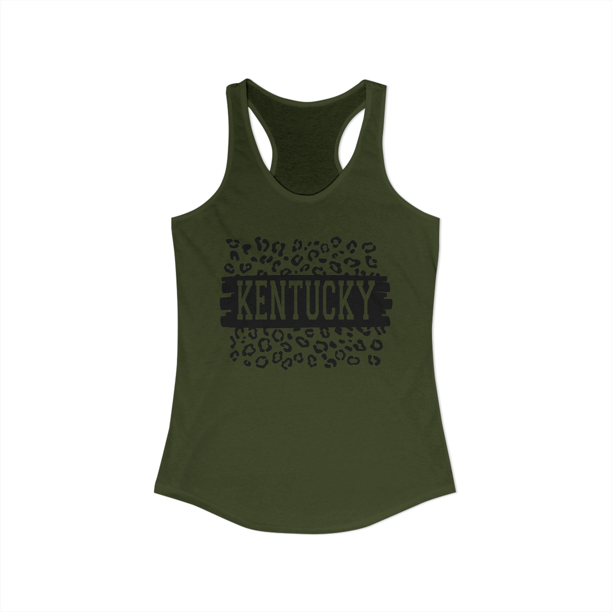 Women's KY Leopard Ideal Racerback Tank