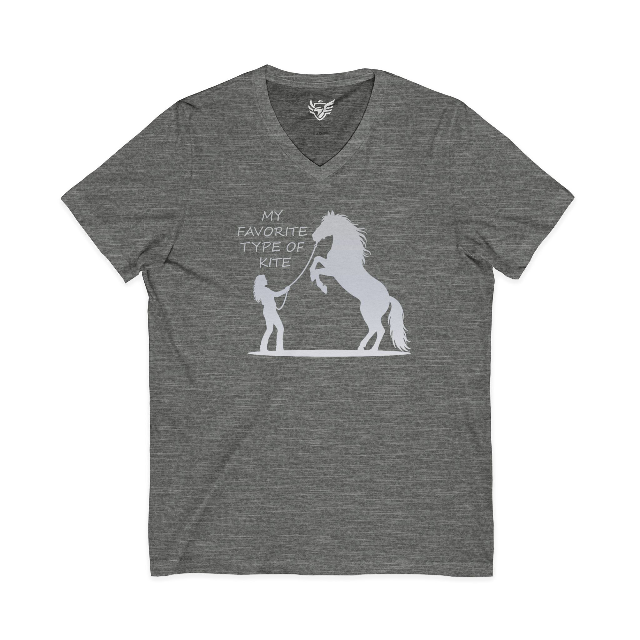 My Favorite Type of Kite Jersey Short Sleeve V-Neck Tee