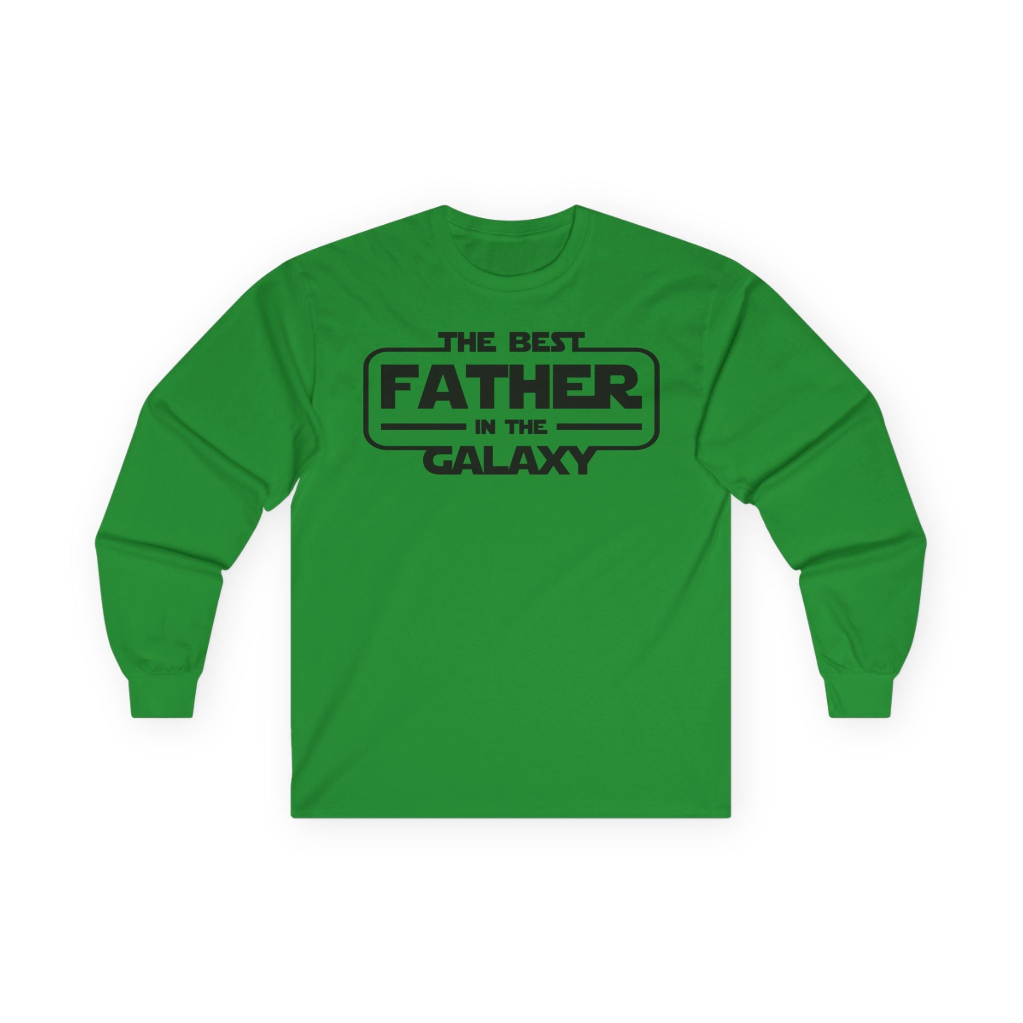The Best Father In The Galaxy Cotton Long Sleeve Tee